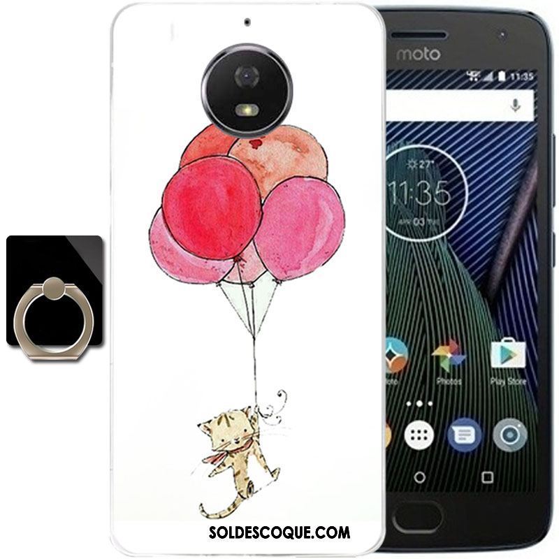 Coque Moto G5s Plus Fluide Doux Dessin Animé Étui Peinture Tout Compris Soldes