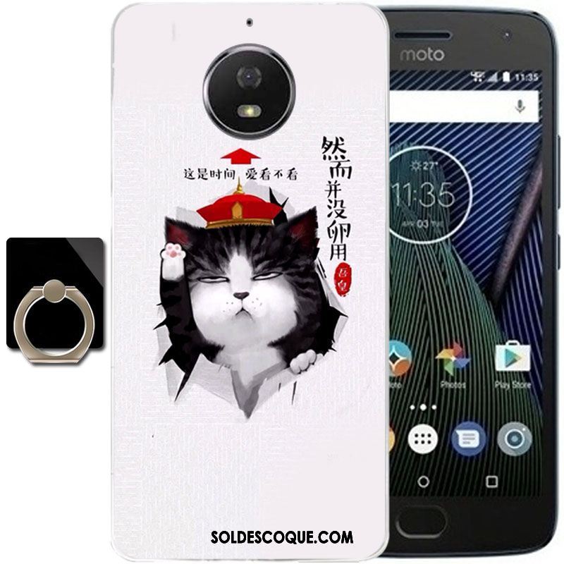 Coque Moto G5s Plus Fluide Doux Dessin Animé Étui Peinture Tout Compris Soldes