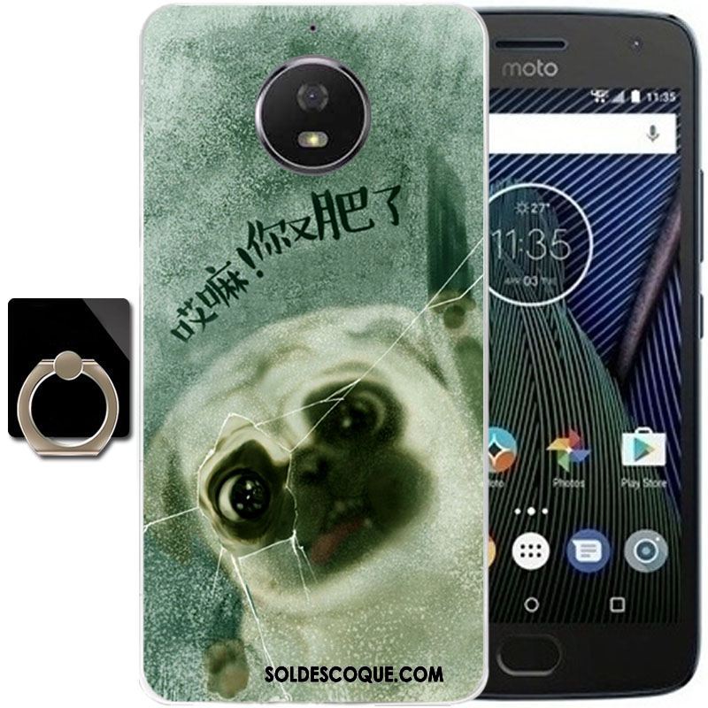 Coque Moto G5s Plus Fluide Doux Dessin Animé Étui Peinture Tout Compris Soldes