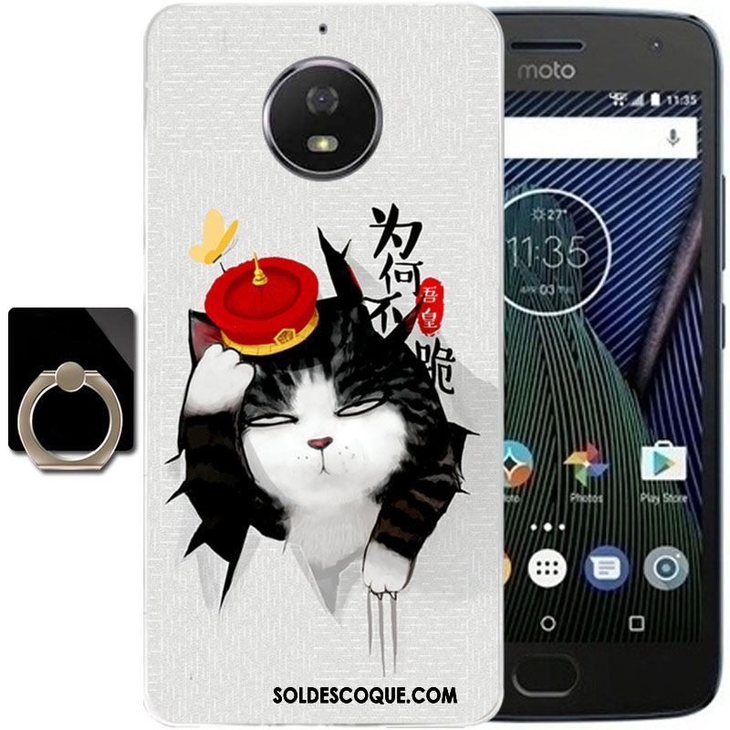 Coque Moto G5s Plus Fluide Doux Dessin Animé Étui Peinture Tout Compris Soldes