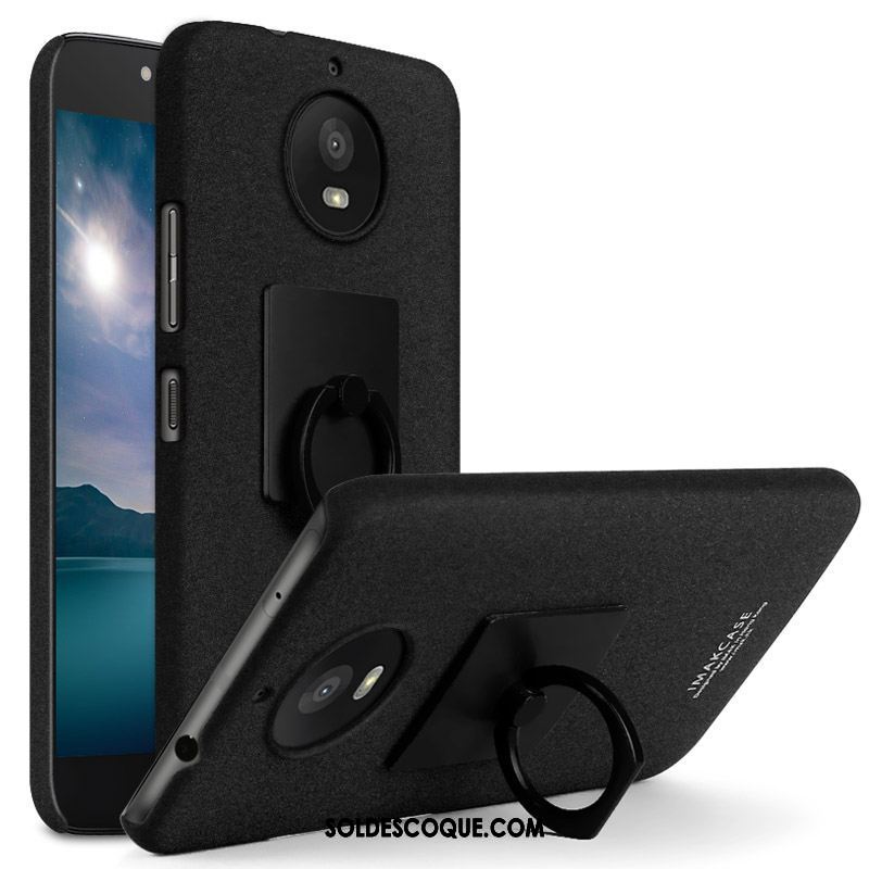 Coque Moto G5s Plus Protection Délavé En Daim Incassable Anneau Téléphone Portable Pas Cher