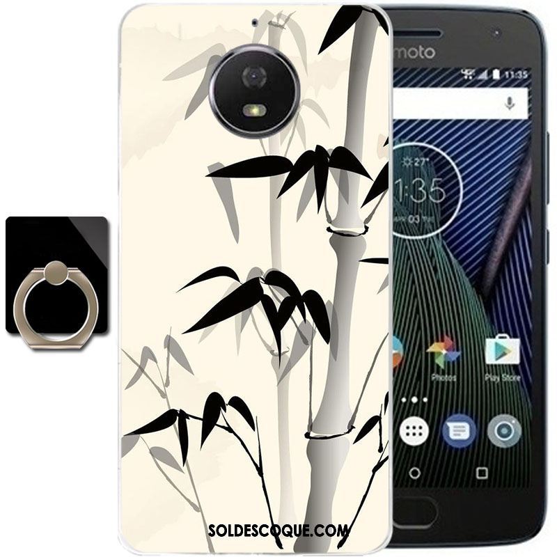 Coque Moto G5s Plus Étui Protection Fluide Doux Vent Dessin Animé Pas Cher