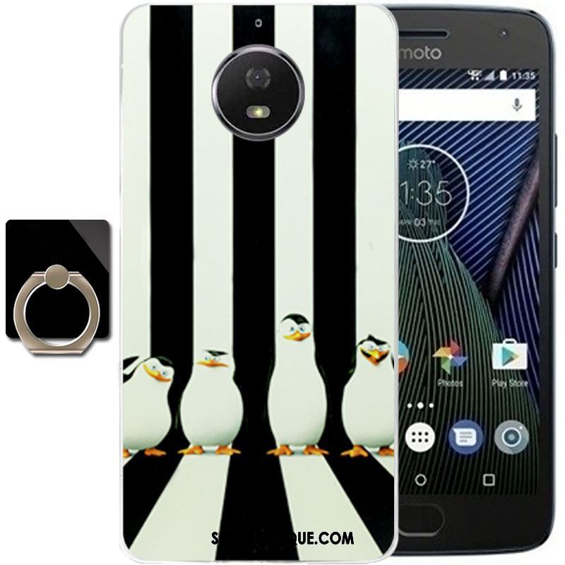 Coque Moto G5s Plus Étui Protection Fluide Doux Vent Dessin Animé Pas Cher