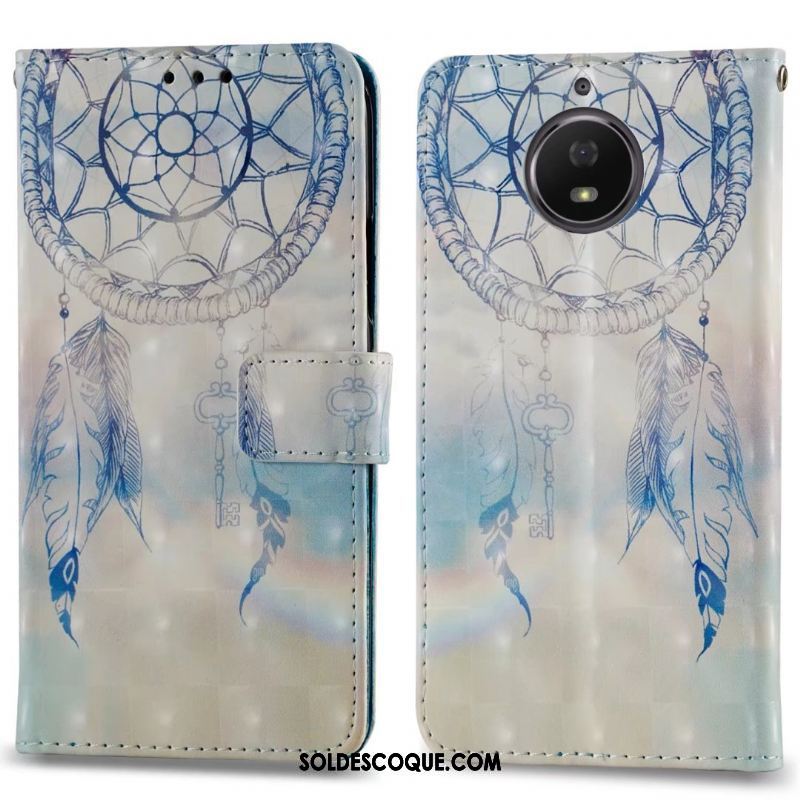 Coque Moto G5s Étui Bleu Fluide Doux Téléphone Portable Protection Soldes