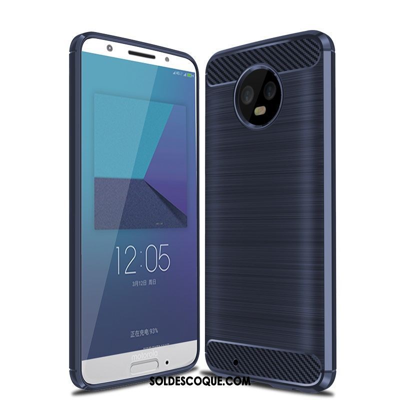 Coque Moto G6 Bleu Téléphone Portable Pas Cher