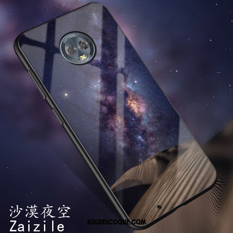 Coque Moto G6 Marque De Tendance Nouveau Verre Étui Téléphone Portable Soldes