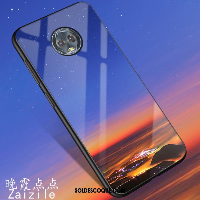 Coque Moto G6 Marque De Tendance Nouveau Verre Étui Téléphone Portable Soldes