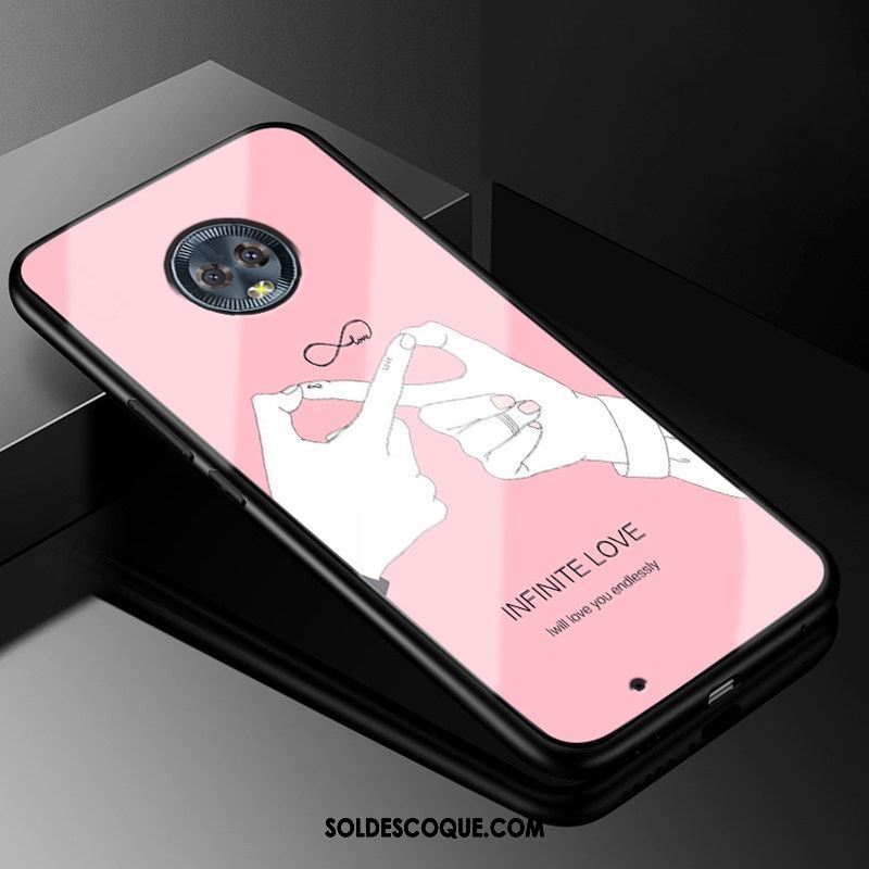 Coque Moto G6 Multicolore Dessin Animé Bleu Frais Créatif En Vente