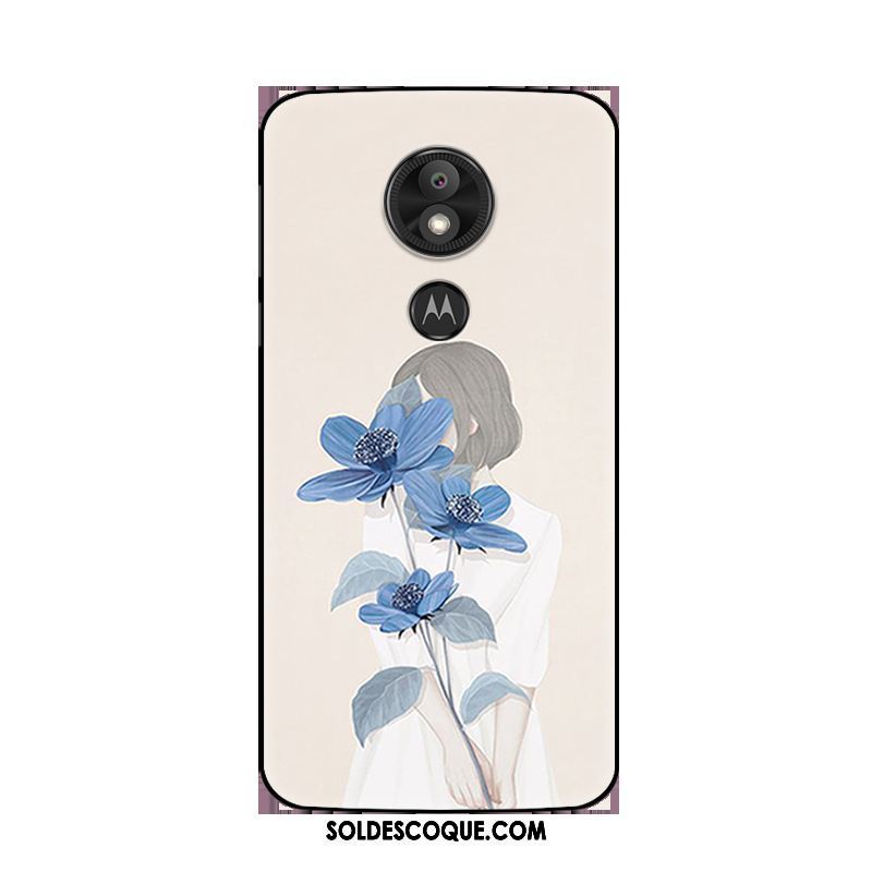 Coque Moto G6 Play Créatif Blanc Tendance Incassable Personnalité Soldes