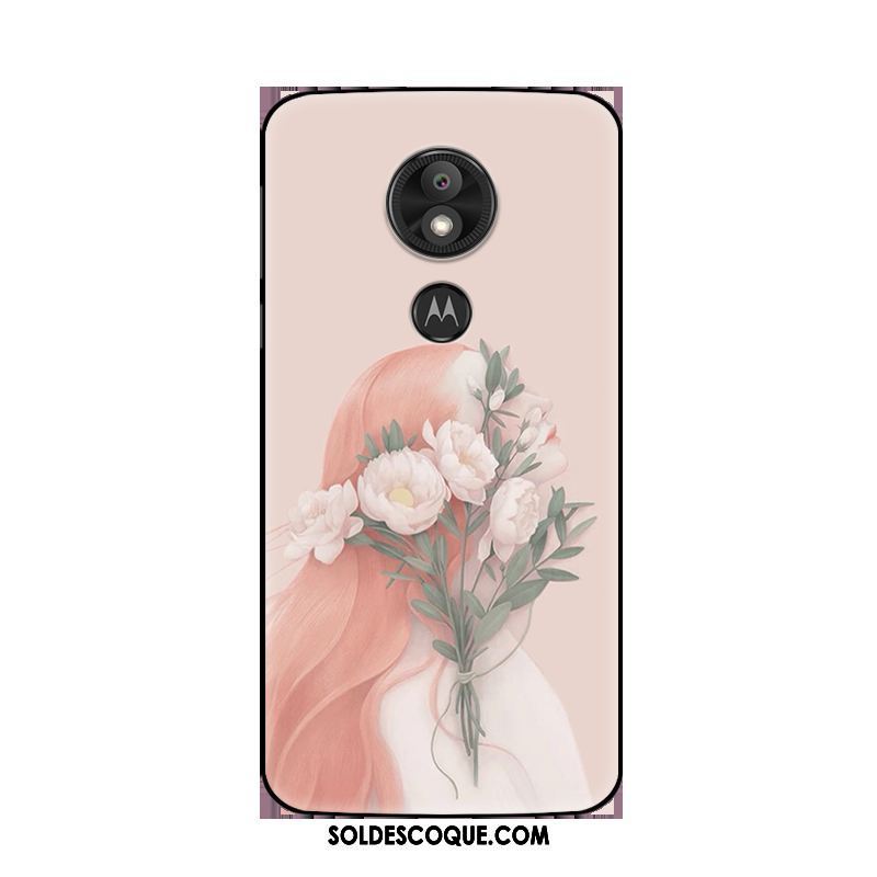 Coque Moto G6 Play Créatif Blanc Tendance Incassable Personnalité Soldes