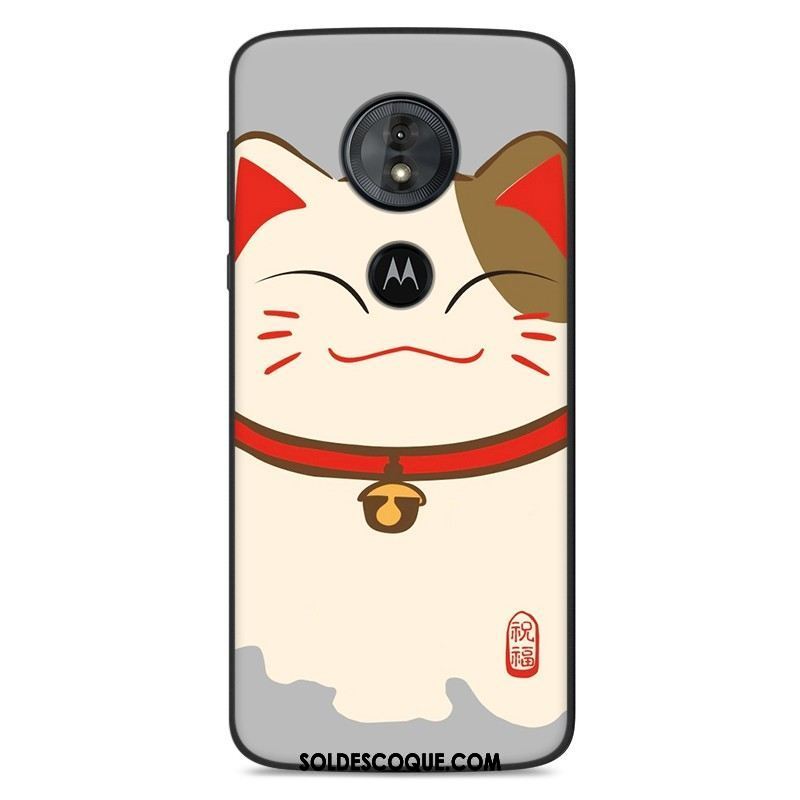 Coque Moto G6 Play Dessin Animé Personnalité Protection Charmant Jaune Soldes