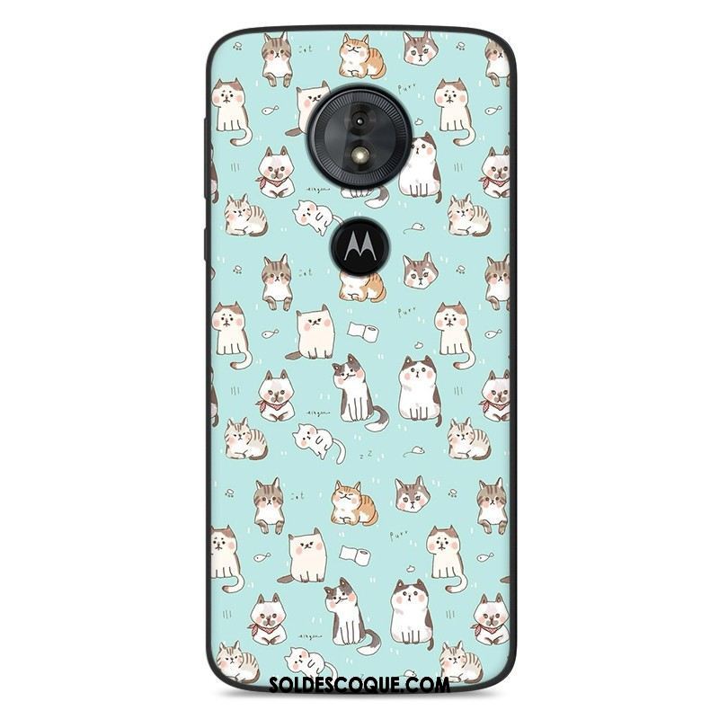 Coque Moto G6 Play Dessin Animé Personnalité Protection Charmant Jaune Soldes