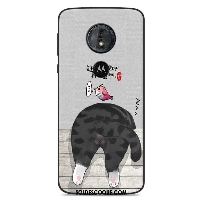 Coque Moto G6 Play Incassable Créatif Tendance Noir Drôle En Vente