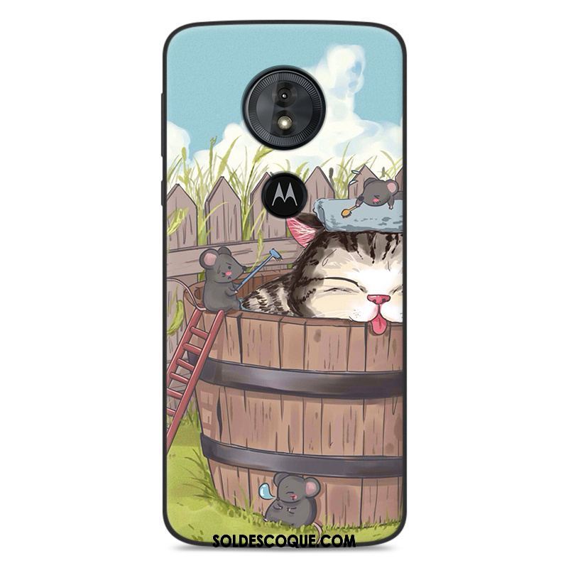 Coque Moto G6 Play Étui Dessin Animé Protection Fluide Doux Personnalité En Vente