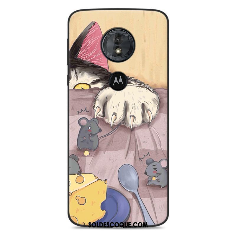 Coque Moto G6 Play Étui Dessin Animé Protection Fluide Doux Personnalité En Vente