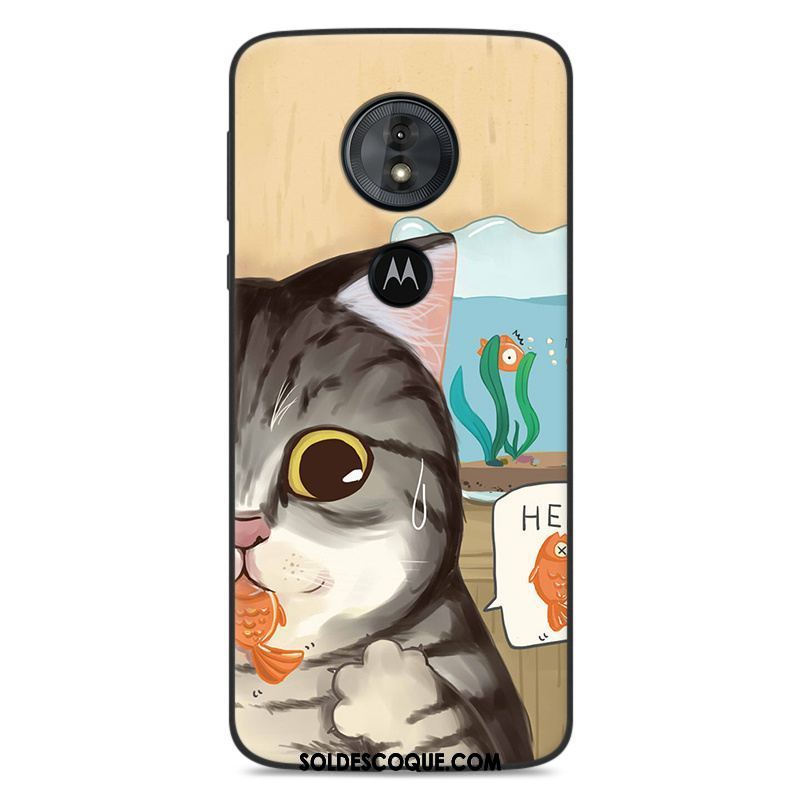 Coque Moto G6 Play Étui Dessin Animé Protection Fluide Doux Personnalité En Vente