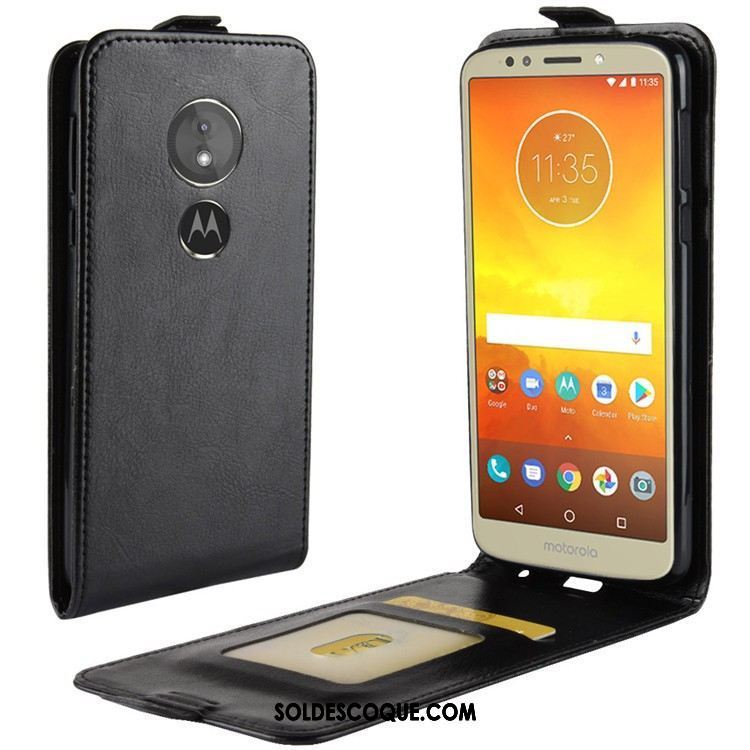 Coque Moto G6 Play Étui En Cuir Protection Téléphone Portable Incassable Housse Soldes