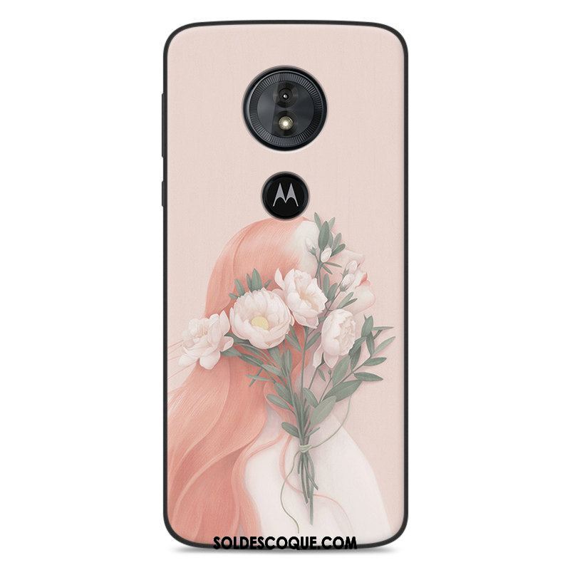 Coque Moto G6 Play Étui Protection Rouge Fluide Doux Téléphone Portable En Vente