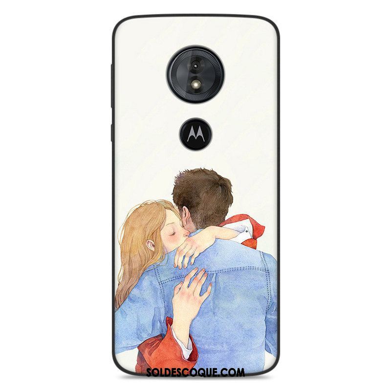 Coque Moto G6 Play Étui Protection Rouge Fluide Doux Téléphone Portable En Vente