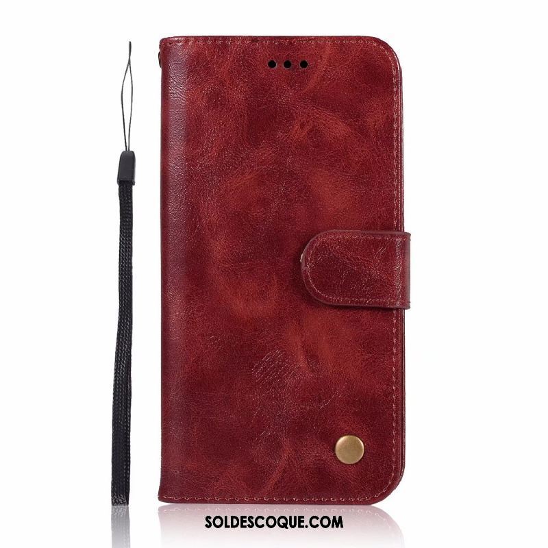 Coque Moto G6 Portefeuille Silicone Carte Fluide Doux Téléphone Portable Pas Cher