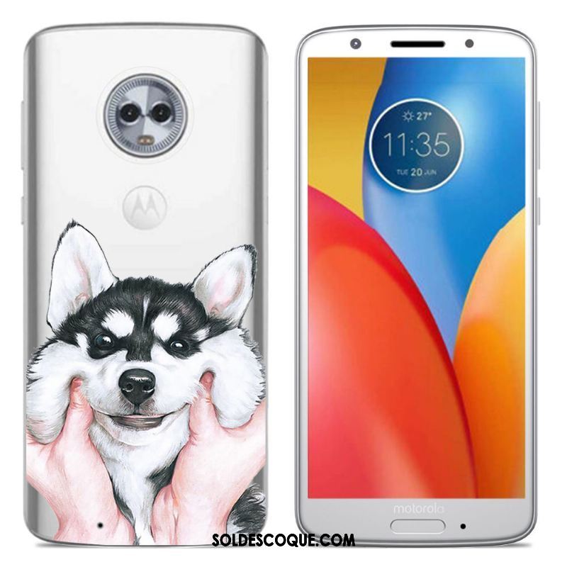 Coque Moto G6 Silicone Créatif Téléphone Portable Étui Multicolore En Vente