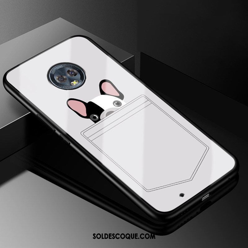 Coque Moto G6 Silicone Tout Compris Blanc Protection Téléphone Portable Soldes