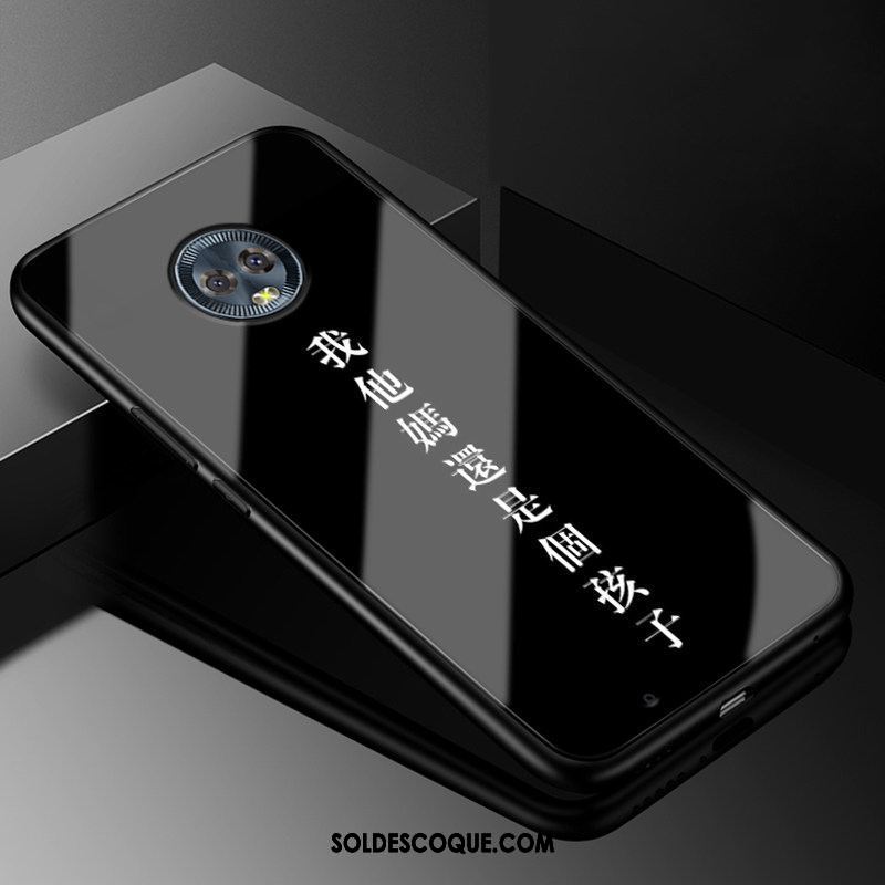 Coque Moto G6 Téléphone Portable Amoureux Bleu Incassable Protection Soldes
