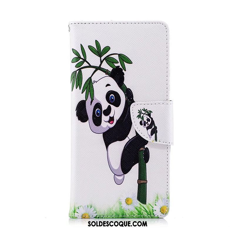 Coque Moto G6 Téléphone Portable Étui Dessin Animé Bleu Peinture Housse Pas Cher