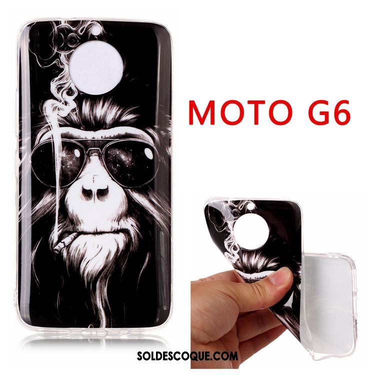 Coque Moto G6 Vintage Incassable Téléphone Portable Étui Protection En Vente