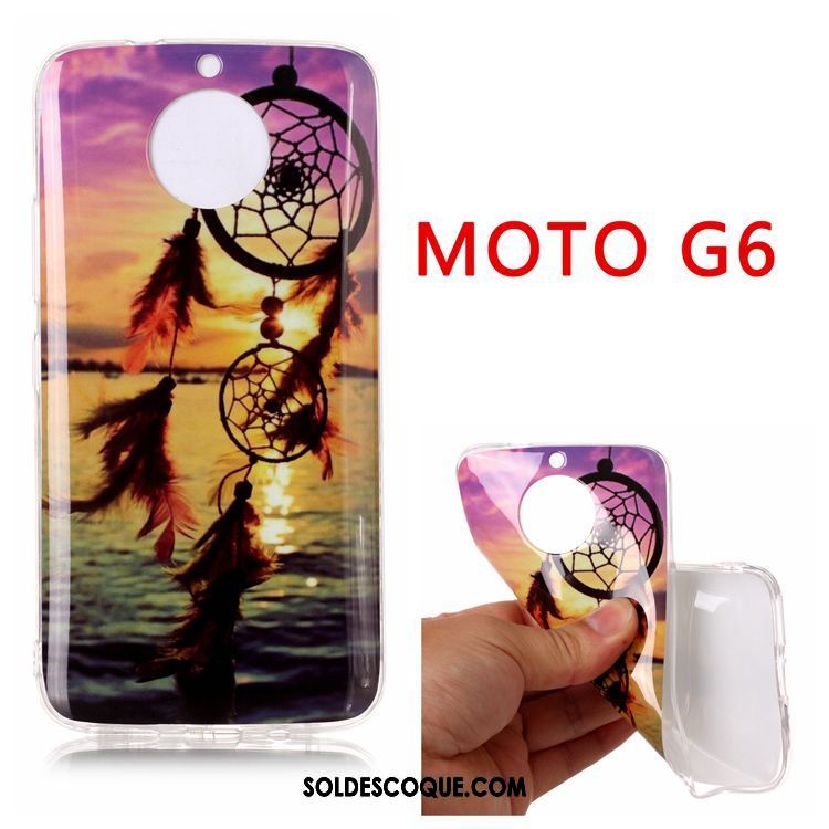 Coque Moto G6 Vintage Incassable Téléphone Portable Étui Protection En Vente