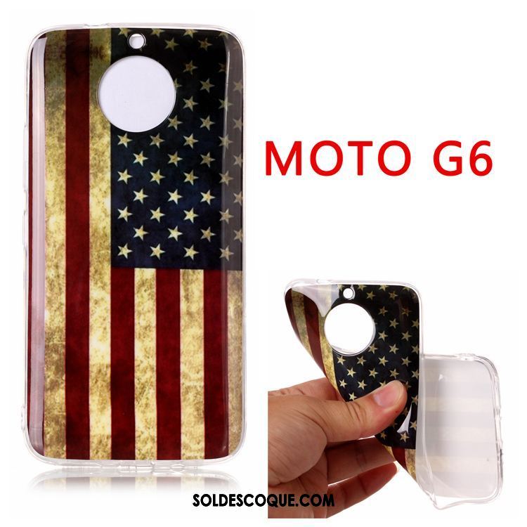 Coque Moto G6 Vintage Incassable Téléphone Portable Étui Protection En Vente