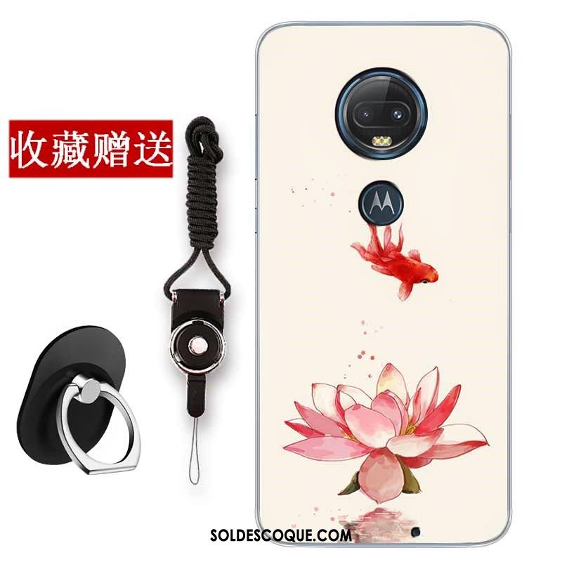 Coque Moto G7 Art Incassable Téléphone Portable Étui Vert Soldes