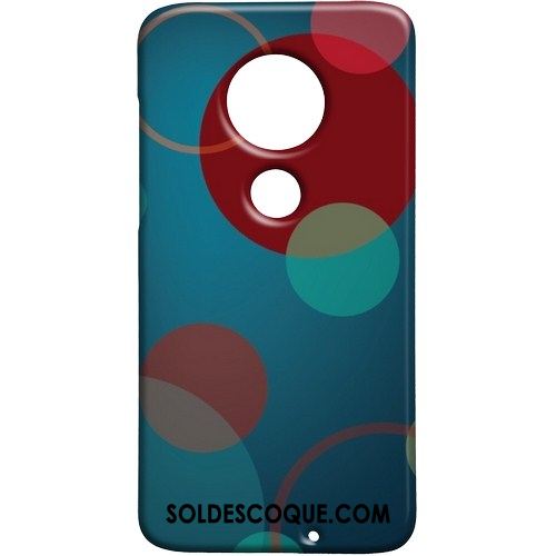 Coque Moto G7 Bleu Difficile Téléphone Portable Papillon Tendance En Vente