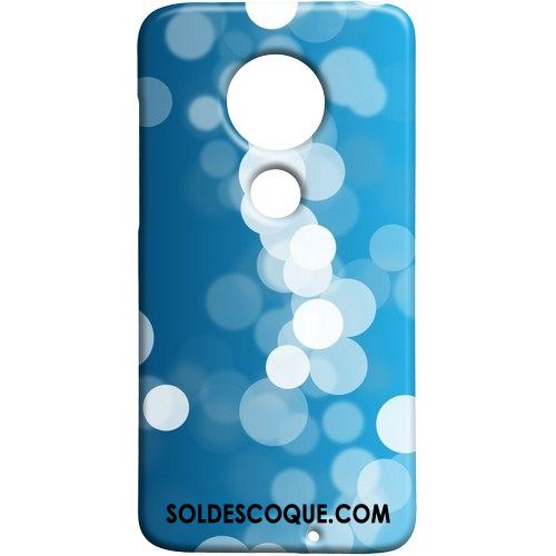 Coque Moto G7 Bleu Difficile Téléphone Portable Papillon Tendance En Vente