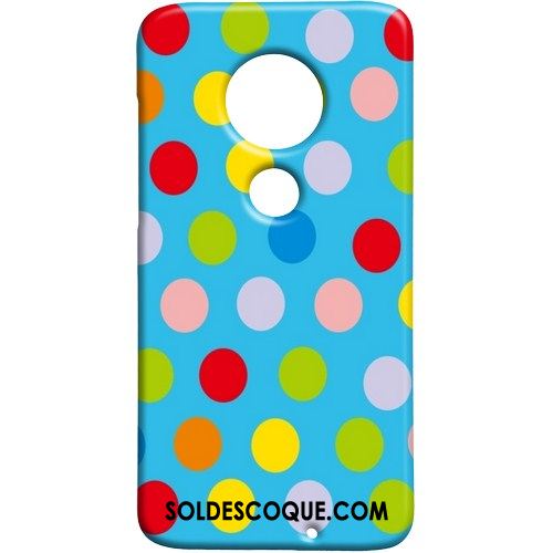 Coque Moto G7 Bleu Difficile Téléphone Portable Papillon Tendance En Vente