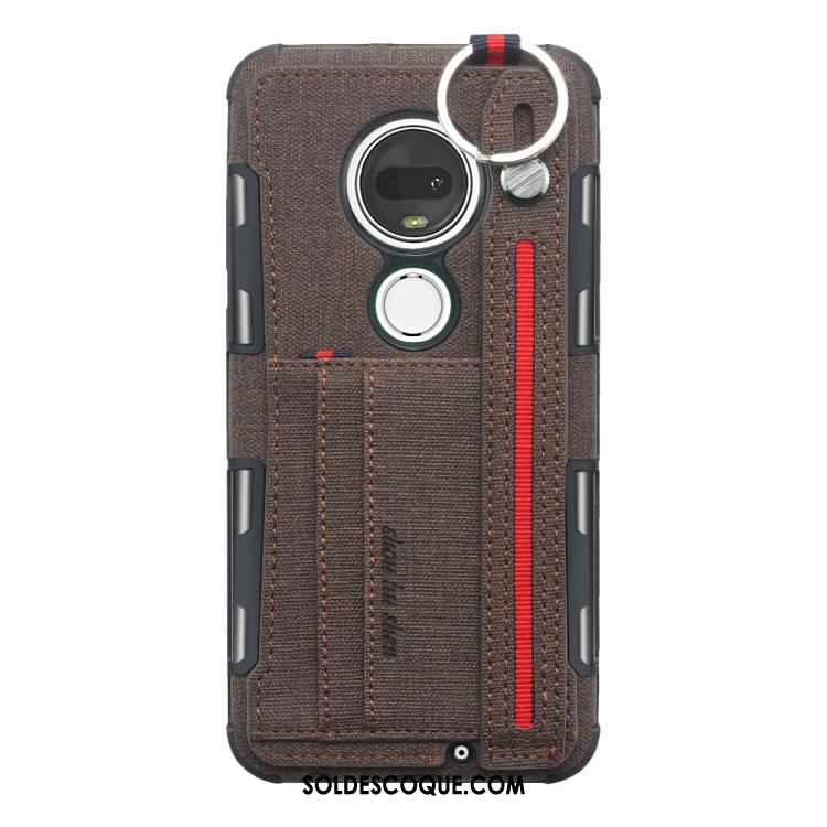 Coque Moto G7 Carte Étui Téléphone Portable Créatif Protection Housse En Vente