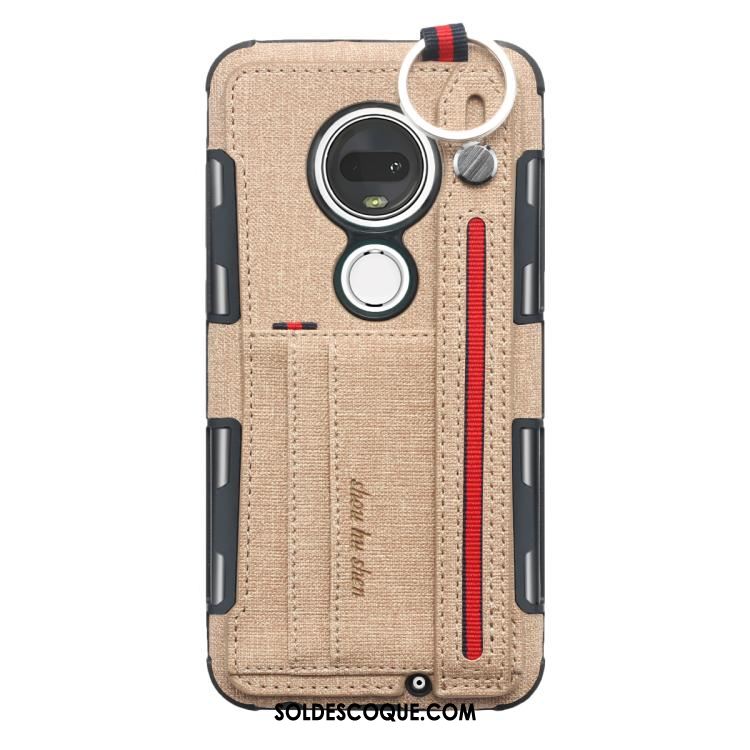 Coque Moto G7 Carte Étui Téléphone Portable Créatif Protection Housse En Vente