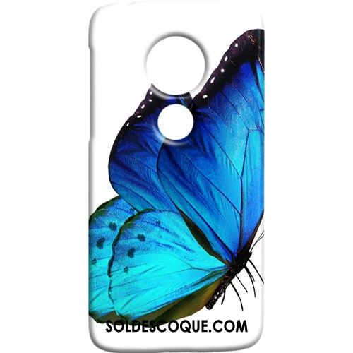 Coque Moto G7 Play Bleu Difficile Protection Étui Art France