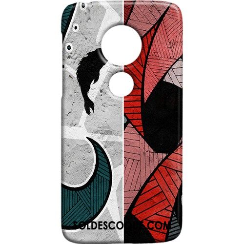 Coque Moto G7 Play Difficile Protection Téléphone Portable Délavé En Daim Rue France