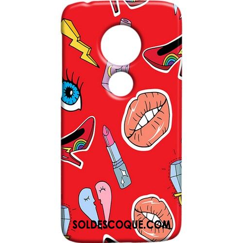 Coque Moto G7 Play Difficile Protection Téléphone Portable Délavé En Daim Rue France