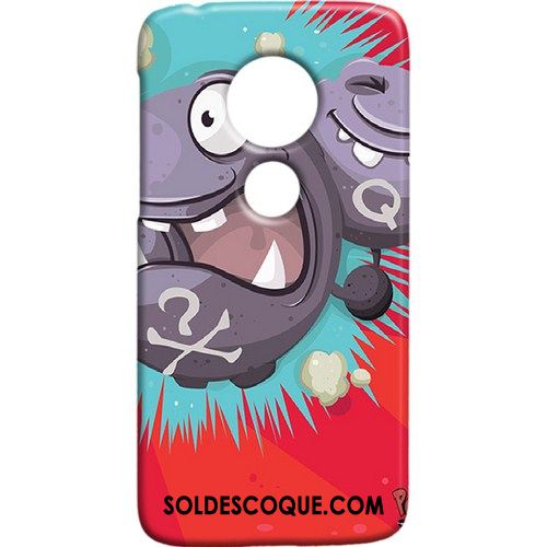 Coque Moto G7 Play Téléphone Portable Vent Peinte À La Main Rouge Protection Pas Cher