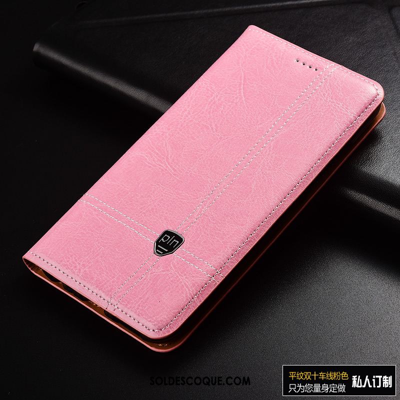 Coque Moto G7 Plus Clamshell Rose Étui Tout Compris Téléphone Portable Pas Cher