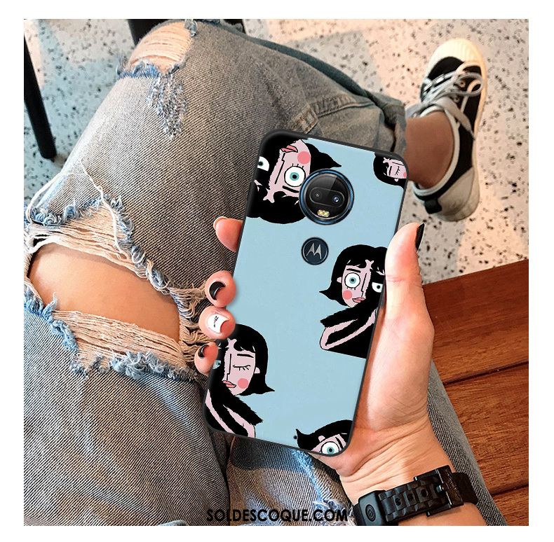 Coque Moto G7 Plus Protection Téléphone Portable Dessin Animé Créatif Drôle Housse Soldes