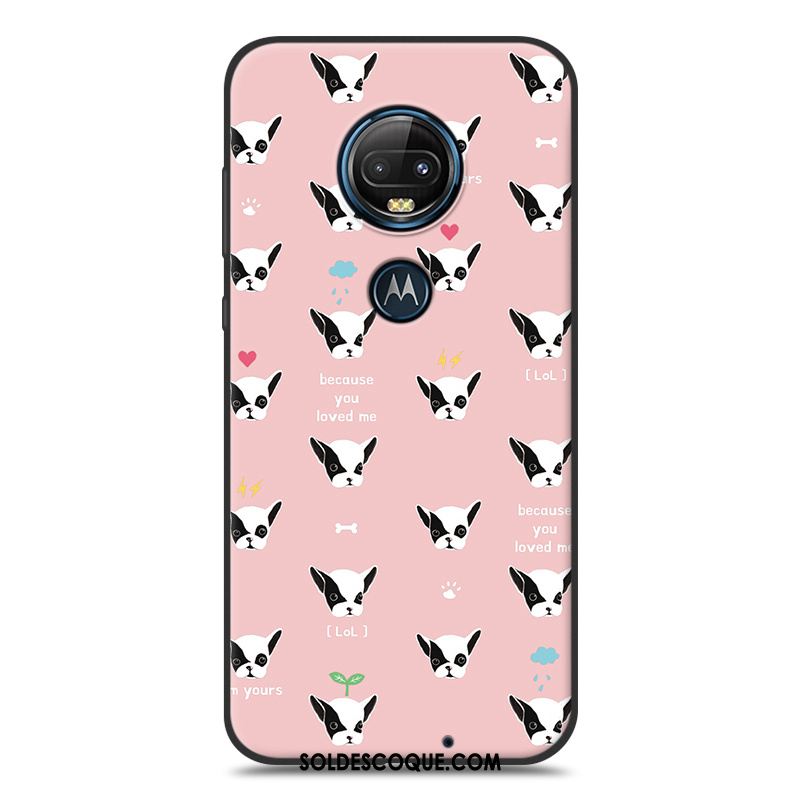 Coque Moto G7 Plus Tout Compris Gris Téléphone Portable Silicone Dessin Animé En Ligne