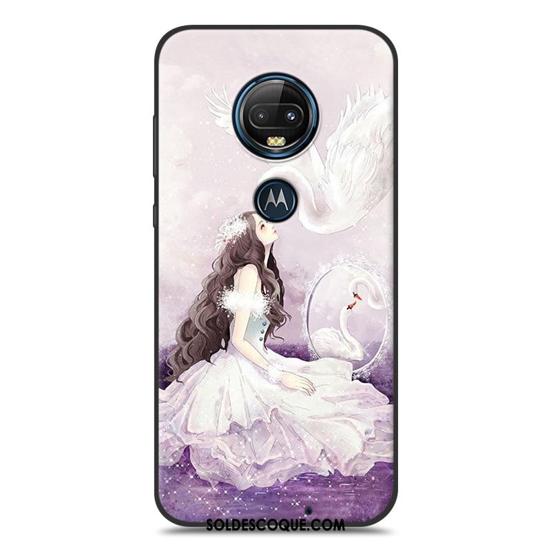 Coque Moto G7 Plus Tout Compris Gris Téléphone Portable Silicone Dessin Animé En Ligne