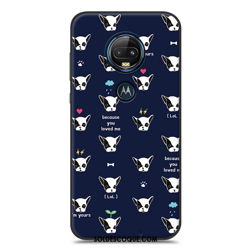 Coque Moto G7 Plus Tout Compris Gris Téléphone Portable Silicone Dessin Animé En Ligne