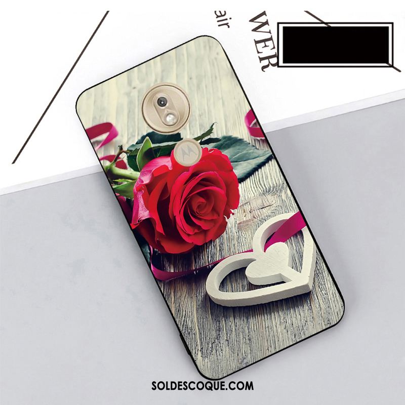 Coque Moto G7 Power Protection Rose Téléphone Portable Ornements Suspendus Étui En Ligne