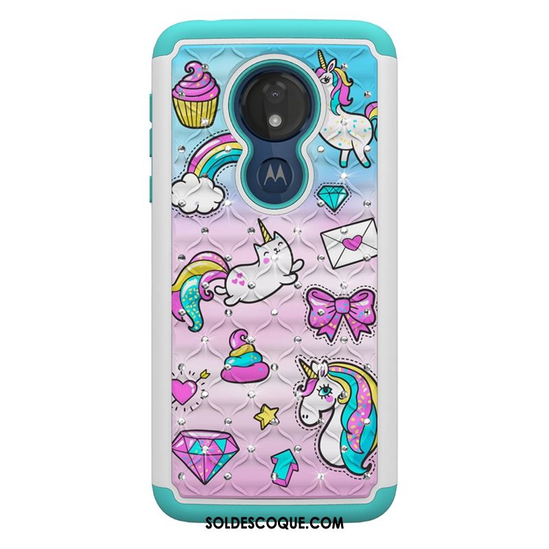 Coque Moto G7 Power Tout Compris Dessin Animé Peinture Personnalité Téléphone Portable En Vente