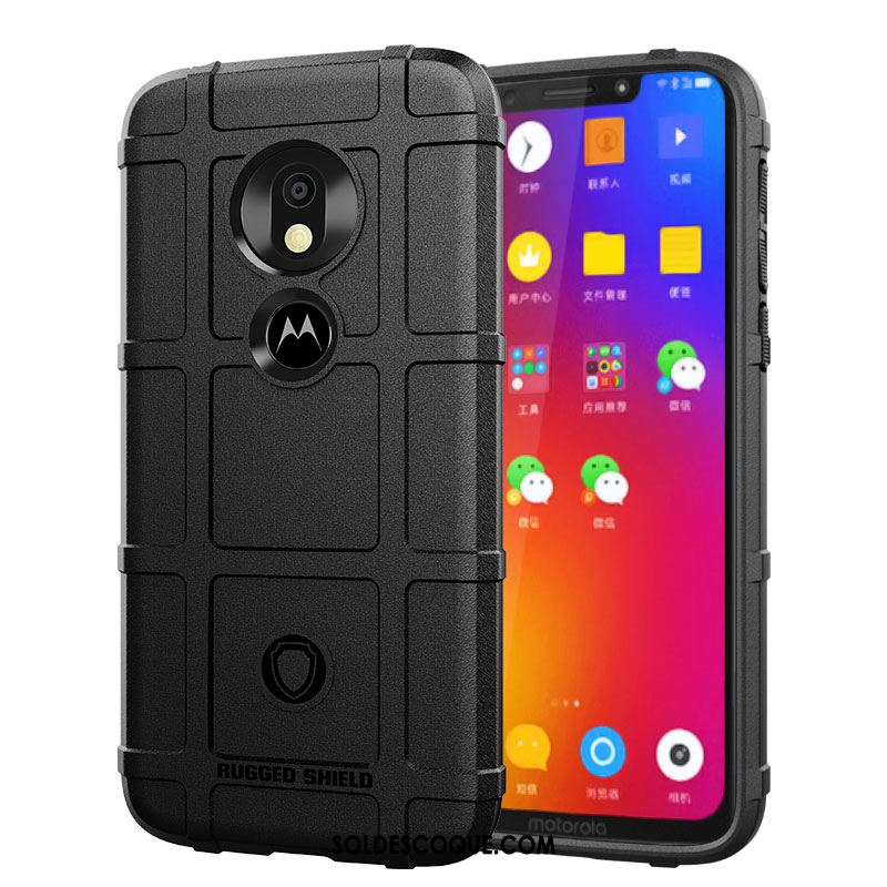 Coque Moto G7 Power Trois Défenses Marque De Tendance Modèle Fleurie Protection Nouveau Housse En Ligne