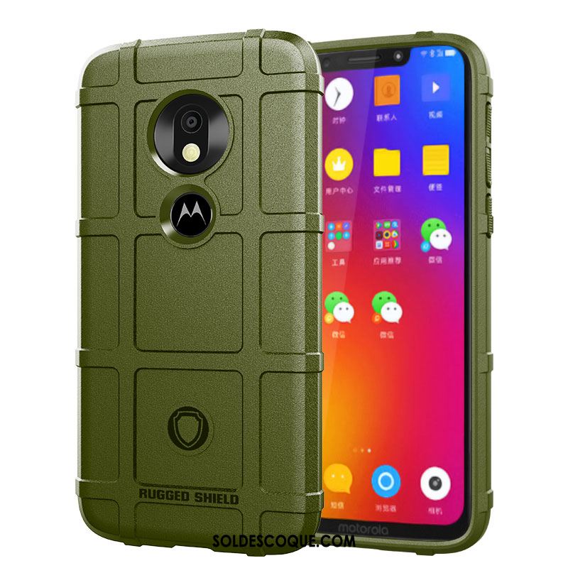 Coque Moto G7 Power Trois Défenses Marque De Tendance Modèle Fleurie Protection Nouveau Housse En Ligne